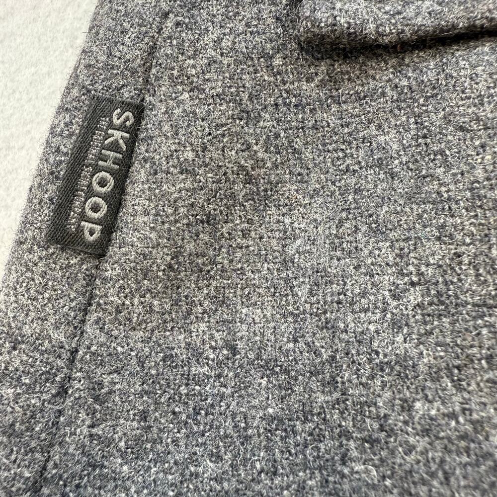 SKHOOP Mini Skirt Women's S Grey Wool Lined Ski Skirt Winter Skirt Sweden EUC - Picture 4 of 13